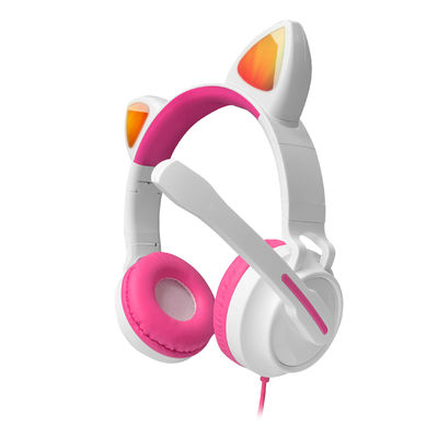luz de mudanza inalámbrica de Cat Ear Headphones With RGB LED de la transmisión 10m